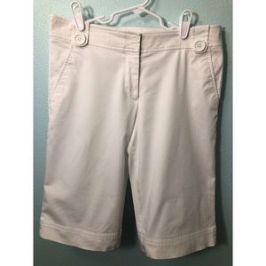 Tory Burch White Shorts